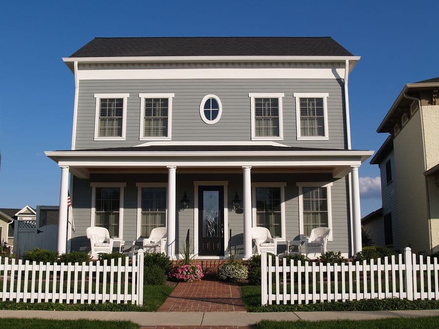 New Two Story Vinyl Home