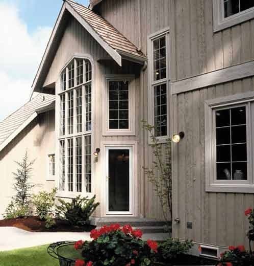 front house red bush
